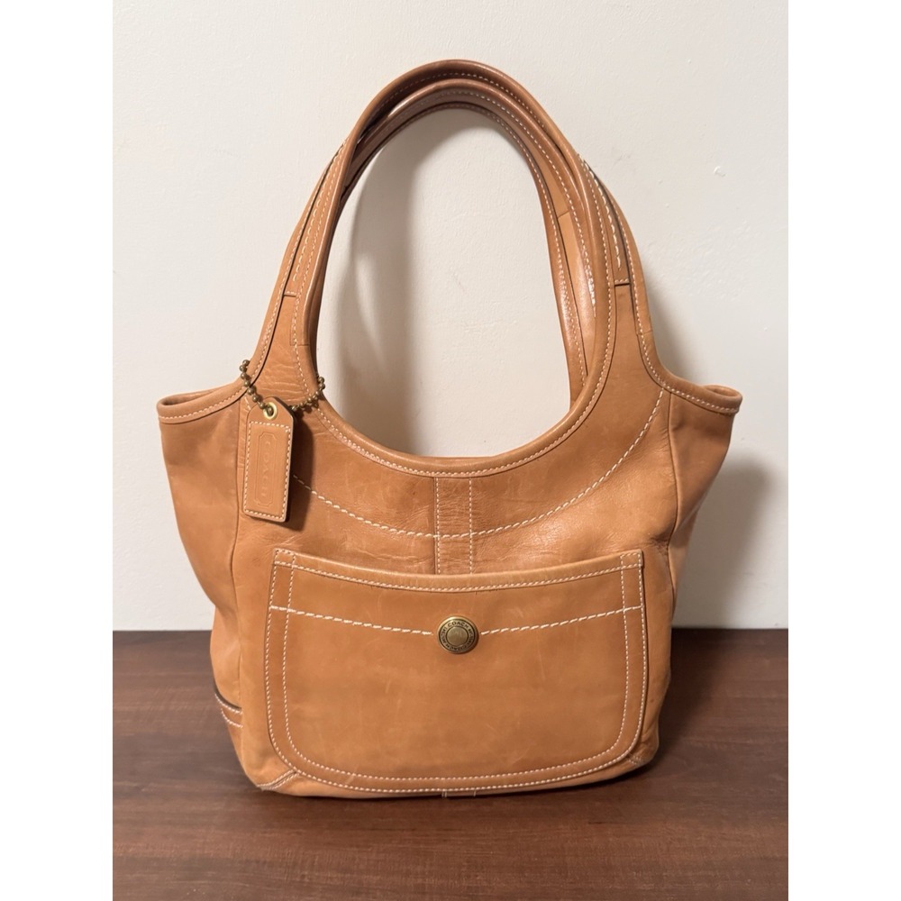 Coach Ergo Y2K Legacy 65th Anniversary Vachetta Tan Leather Shoulder Bag